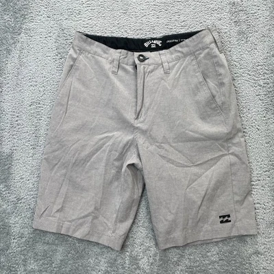 Pantalones Cortos Billabong Para Hombre 29 Gris Crossfire Sumergible Híbrido Rayas Calce Relajado Foto 1 de 4
