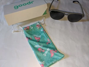 Goodr Clubhouse Closeout Sonnenbrille grau Mach G rutschfest keine Sprungkraft Goodr Eyewear - Bild 1 von 24