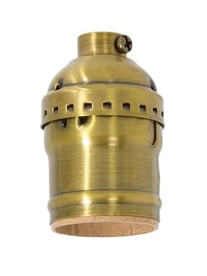 B&P Lamp Solid Brass Premium Keyless Lamp Sockets