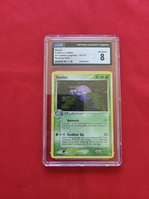 Pokemon: Swalot #50/101 EX Hidden Legends REVERSE HOLO 2004 Vintage -CGC 8 - A74 - Image 1 of 4
