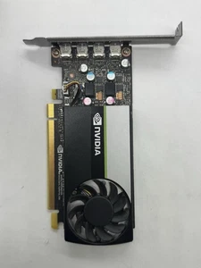 Dell nVIDIA T600 4GB GDDR6 128bit PCI-E x16 4xmini-DP VV8T3 0VV8T3 - Picture 1 of 5
