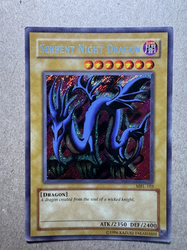 Yu-Gi-Oh! TCG Serpent Night Dragon Spell Ruler SRL-EN103 Unlimited Secret Rare - Image 1 of 1