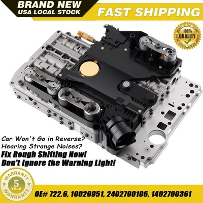 Transmission Valve Body Solenoid W/Conductor Plate  TCU For Mercedes-Benz 722.6+ Foto 1 de 4