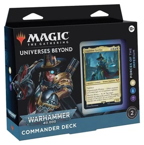 MTG Magic Gathering Warhammer 40K Forces of the Imperium SEALED Commander Deck - Picture 1 of 1
