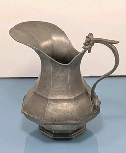 Vintage Italien Zinn Drache PELTRO 95% ETAIN FEIN ZINN Wein Wasser Krug Gefäß - Bild 1 von 24