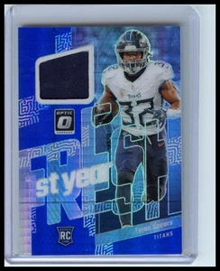 2023 Donruss Optic #FYF-TSP Tyjae Spears 1st Year Fresh Blue Hyper - Picture 1 of 2
