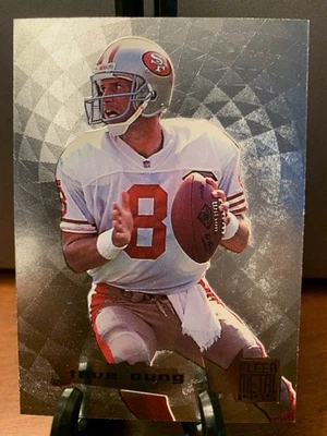 1995 Fleer Metal Silver Flasher Steve Young #50 HOF SF 49ers FREE SHIPPING - Image 1 of 2