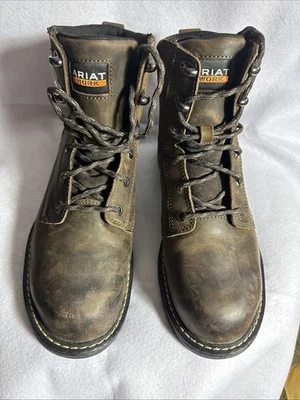 Bota de trabalho Ariat feminina Casey 6” Metguard biqueira composta XRD tamanho 10B nova sem etiquetas - Imagem 1 de 4