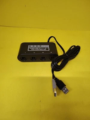 Adaptador Controlador Game Cube para Switch/Wii U/PC PDOBQ Modelo HS-WU025 Foto 1 de 3