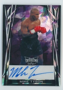2024 Leaf Vibrance Mike Tyson Cracked Ice Auto /2 - Picture 1 of 2