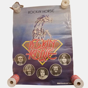 Rockin' Horse 1975 Promo Poster 24x32 RCA Records Vintage Rockmusik Werbung Werbung - Bild 1 von 7