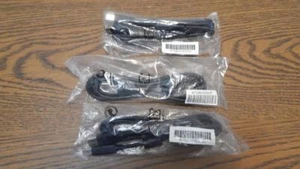 TRE cavi originali Dell USB A a B stampante fotocamera #6710010182P20 SIGILLAZIONE DI FABBRICA - Foto 1 di 5