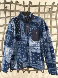 Polo Ralph Lauren Bandana Patchwork Fleecepullover neu mit Etikett Herren L $ 248 - Bild 1 von 4