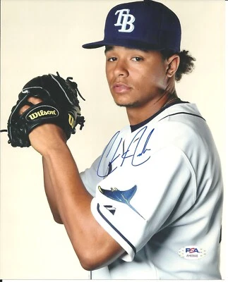 Chris Archer Signed Auto 8x10 Photo PSA Hologram Tampa Bay Rays — 第 1/2 张图片