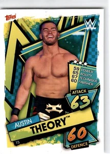 2021 Topps Slam Attax WWE #15 Austin Theory - Picture 1 of 2