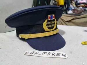 CATHAY PACIFIC AIRLINE PILOT CAP - Picture 1 of 4