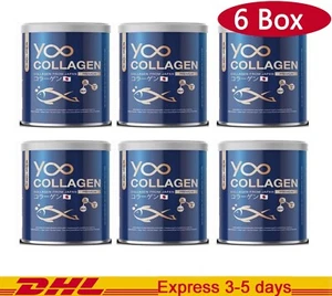 6X YOO COLLAGEN 110g Skin & Health Soften Moisturize Anti Aging Skin Sugar Free - Picture 1 of 6