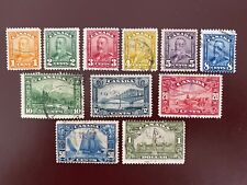 Canada Stamps - 1928-29  KING GEORGE V 'SCROLL' ISSUE Set of 11(UT 149-159) Used