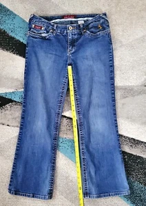 Baby Phat Denim Jeans Girls Size 13 Blue - Picture 1 of 12