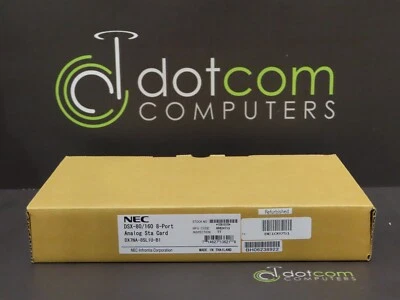 NEC DSX 80/160 DX7NA-8SLIU-B1 Analog Station Card 1091010 Warranty - Image 1 of 4