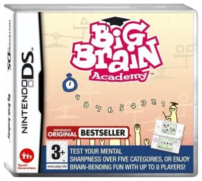 Big Brain Academy (Nintendo DS 2006) Video Game Quality Guaranteed Amazing Value - Image 1 of 4