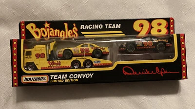 1993 Matchbox Team Convoy #98 Bojangles racing Team Die Cast Derrike Cope MIB - Image 1 of 4