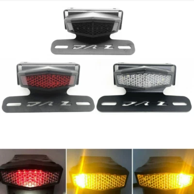 Eliminador de guardabarros trasero ordenado para Suzuki DRZ400S 400SM luz de freno LED señal de giro Foto 1 de 4