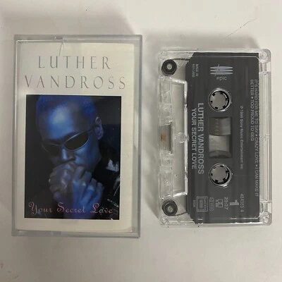 Luther Vandross Your Secret Love Cassette Tape Album 1996 Europe Release Epic - Image 1 of 4