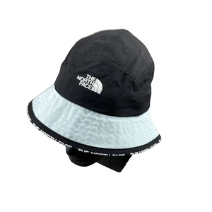 Sombrero de cubo THE NORTH FACE ciprés talla L/XL negro/azul con logotipo NF - Imagen 1 de 9