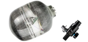 DYE Armotech Core Air Tank 0,8 Liter HP System inkl. Dye LT Throttle Regulator 3 - Imagen 1 de 1