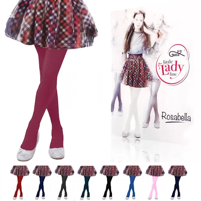 GATTA Kinderstrumpfhose ROSABELLA für Mädchen Kinder Größen 92-158 (3-14+Jahre)