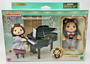 Sylvanian Families Calico Critters Town Grand Piano Concert Set Lionel Lion NEW - Picture 1 of 11