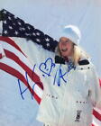 HANNAH TETER SIGNED AUTOGRAPH 8X10 PHOTO - 2006 HALFPIPE OLYMPIC GOLD MEDAL