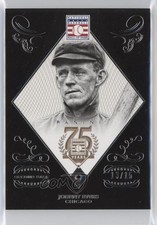 2014 Panini Hall of Fame 75th Anniversary Sapphire /15 Johnny Evers #38 HOF