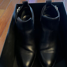 Rag & Bone Black Leather Bootie Goodyear Neolite Womens Boot Size 37.5/7.5