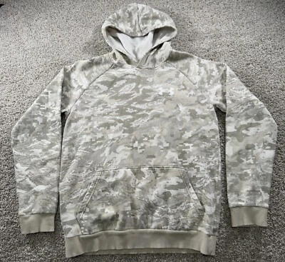 Under Armour Sweater Youth XL Gray Camo Hoodie Causal Classic Comfort Loose - Image 1 of 4