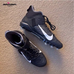 Nike Alpha Menace Pro 2 D Football Cleats Size 9, Detachable Studs + Wrench Tool - Picture 1 of 20