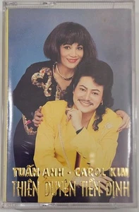 Thien Duyen Tien Dinh~TUAN ANH, Carol Kim - Viet Music CS Tape 1992 New VTG Rare - Picture 1 of 8
