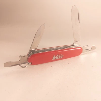 Victorinox Spartan Swiss Army Knife Vintage 1970s REI Red 91mm - Image 1 of 4