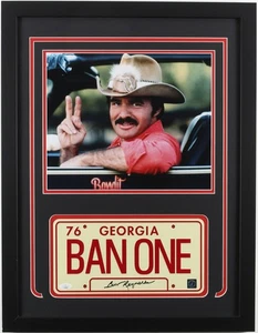 Burt Reynolds Signed 20"x25" Custom Framed Display W/JSA COA Smokey & The Bandit - Bild 1 von 1