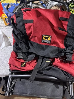 Mountainsmith Eagle Red / Yellow External Frame Backpack 17 X 17” - MINT - Image 1 of 4