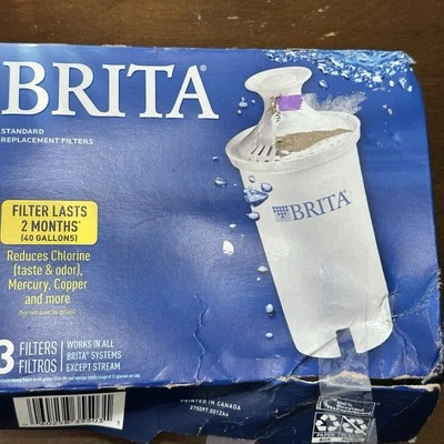 Brita Pitcher Replacement Filters - 3 Pack, white (for most Brita Pitchers) - Image 1 of 4