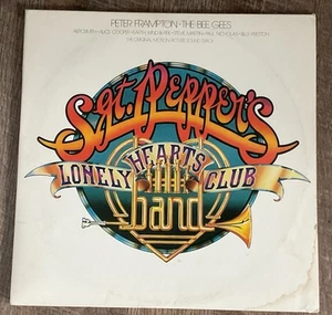 Sgt. Pepper’s Lonely Hearts Club Band Soundtrack Double Vinyl Lp With Poster - Picture 1 of 24