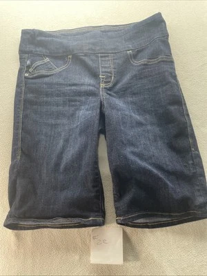 Pantalones Cortos Rock & Republic Talla 12 RX The Slimming Denim Cure Elástico Sin Cordones A/17�� Foto 1 de 4