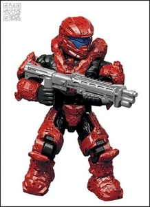 HALO MEGA CONSTRUX UNSC RED SPARTAN RECRUIT MINIFIGUR WARRIOR SERIES - Bild 1 von 2