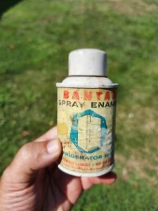 Rare Bantam Refrigerator White Spray Enamel Paint Can - Picture 1 of 4