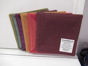 JUEGO DE 6 POSAVASOS DE ALGODÓN COLOR LISO CAJA Y BARRIL RÁVENA - Imagen 1 de 2