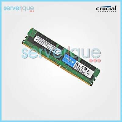 CT64G4LFQ4266 Crucial 64GB PC4-21300 DDR4-2666MHz ECC Reg CL19 Quad Rank Memory - Image 1 of 3