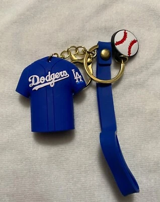 Los Angeles Dodgers #22 Clayton Kershaw Rubber And Metal Keychain - Image 1 of 2