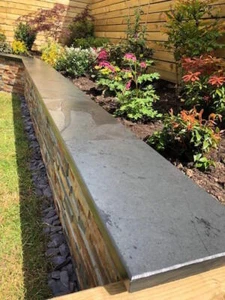 Slate copings, Wall capping, toppings for walls 600 x 145 x 20mm - Picture 1 of 4